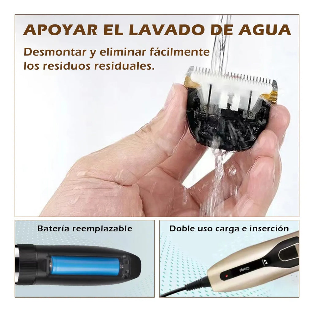 Set de Maquina Cortapelos  y cortauñas para tus Mascotas 💓