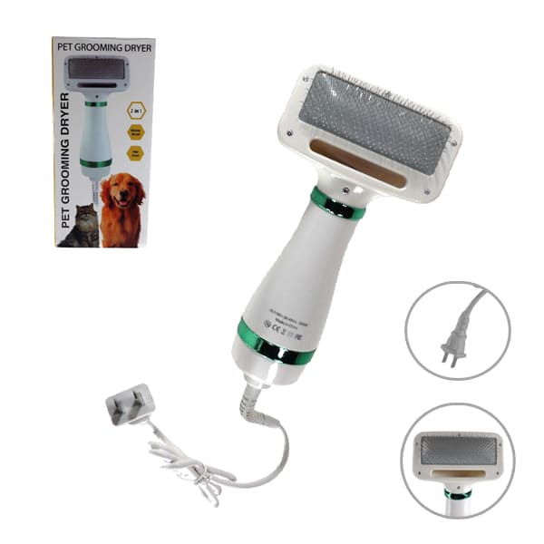 🐱 Cepillo Y Secador De Mascotas 2 En 1 🐶